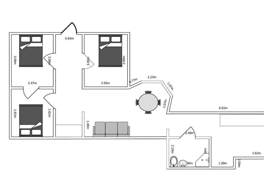Spacious 3 Bedroom Manor Flat Next To Tivoli København